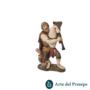 Zampognaro inginocchiato da 10cm stile '700 59/26