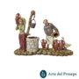 Gruppo pozzo da 10cm stile '700 75/26