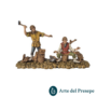 Gruppo boscaioli da 10cm stile '700 76/26 CT2