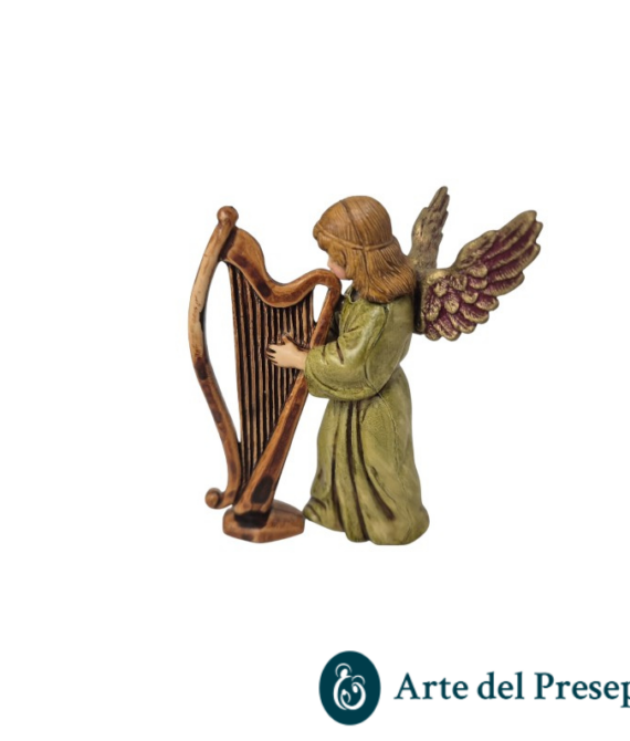 Angelo con arpa da 11cm 77/26