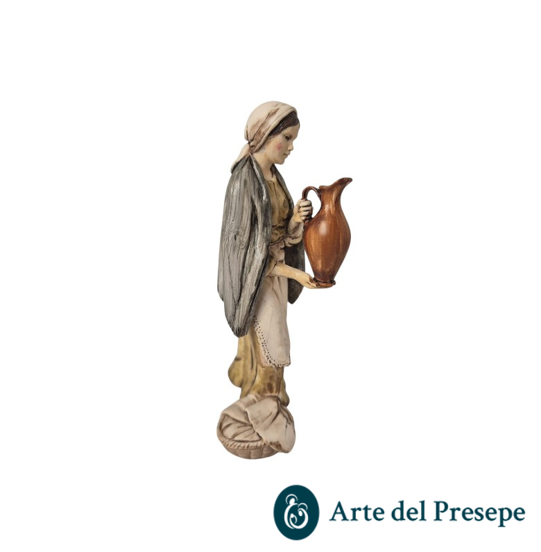 Donna con brocca da 11cm 81/26 - immagine 4