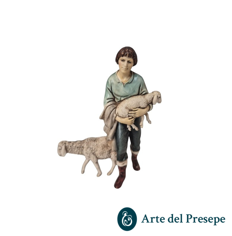 Pastore con agnello e pecora da 11cm 82/26