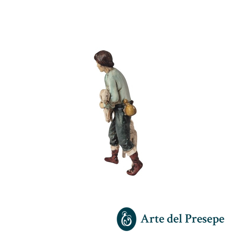 Pastore con agnello e pecora da 11cm 82/26 - immagine 2