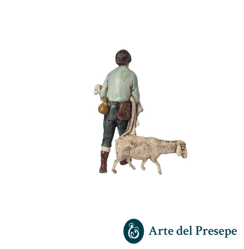 Pastore con agnello e pecora da 11cm 82/26 - immagine 3