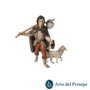 Viandante con cane da 11cm 84/26