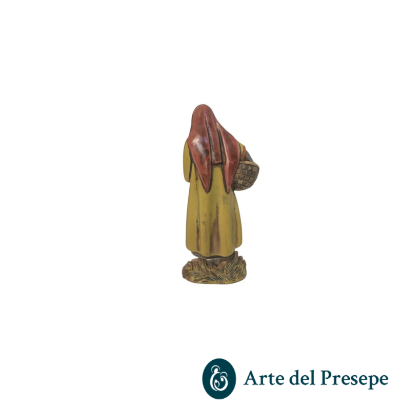 Donna con cesta da 6.5cm 91/26 - immagine 3