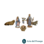 Set 6 Pz Natività completa da 6.5cm 97/26