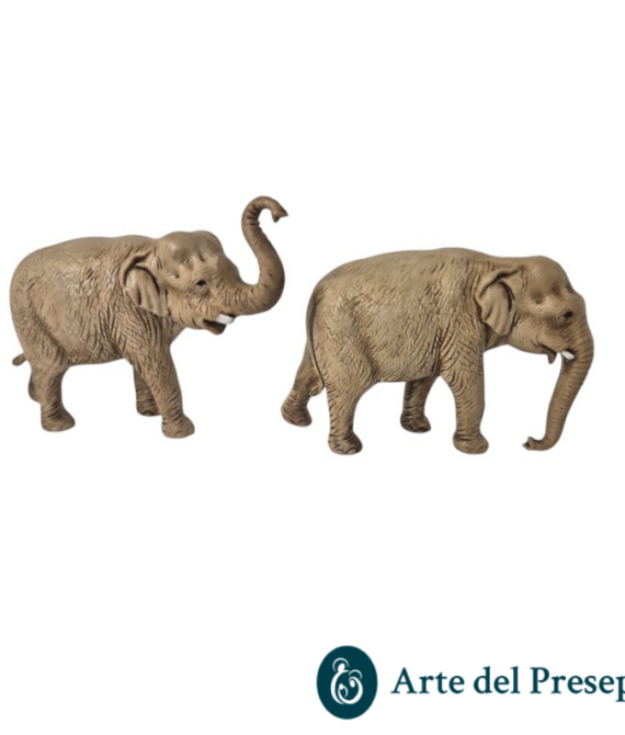 Set 2 elefanti assortiti da 3.5cm 108/26