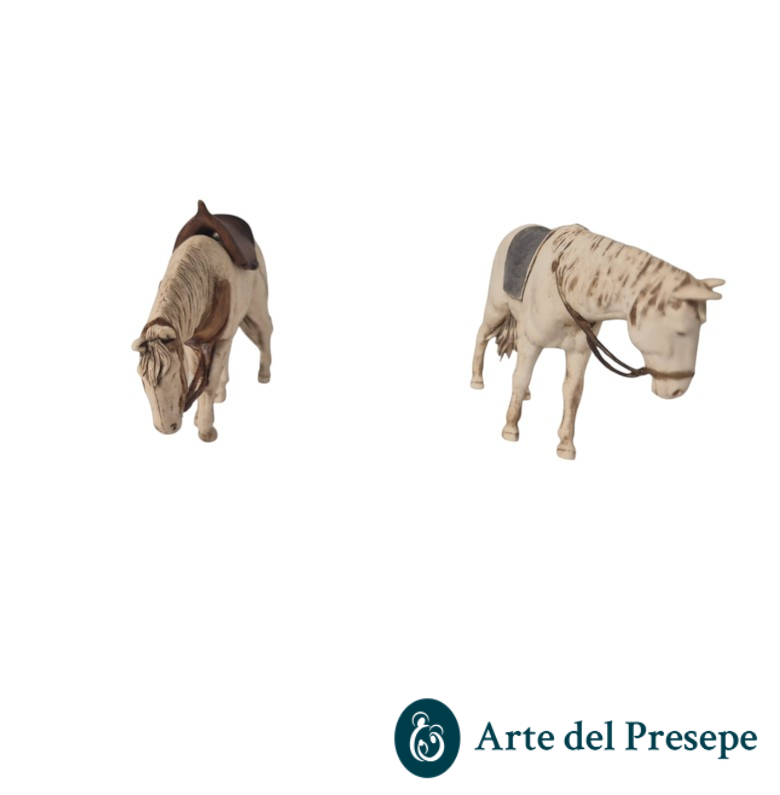 Set 2 cavalli assortiti da 10cm 109/26 - immagine 4