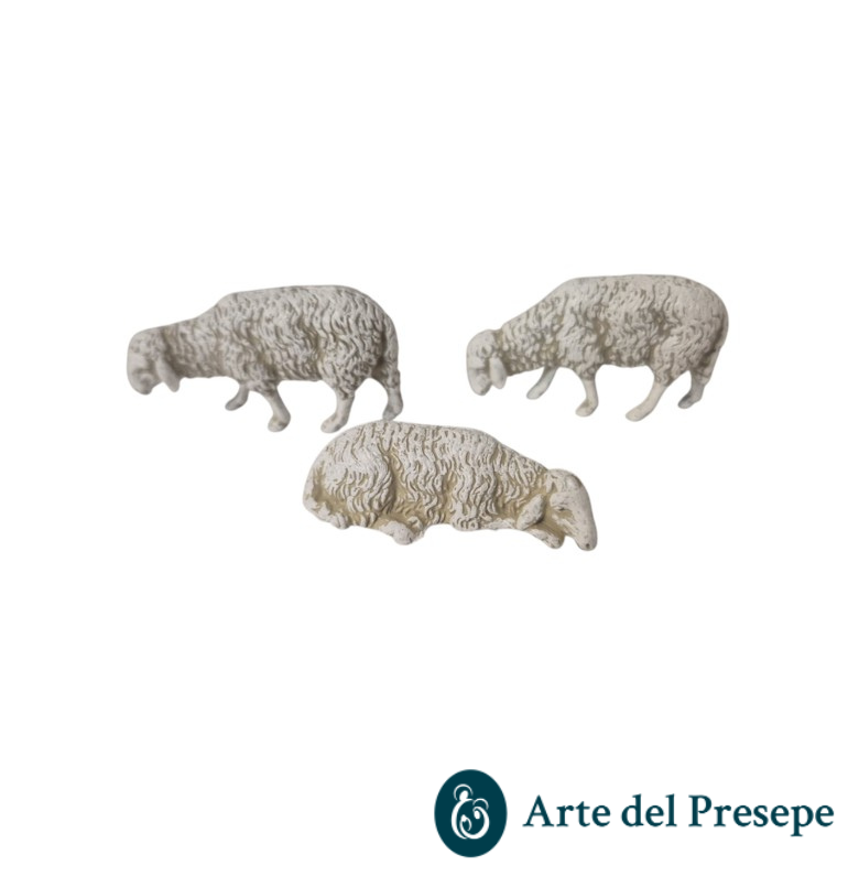 Set 3 pecore da 10cm 112/26