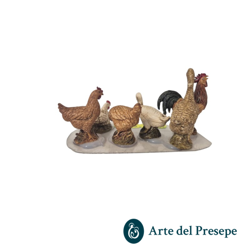 6 galletti assortiti da 12 cm 113/26 - immagine 3