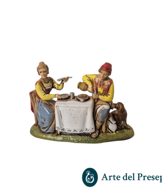 Gruppo uomo e donna al tavolo da 6cm 126/26