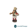 Cuoco con spaghetti in Terracotta da 7cm 157/26