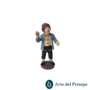 Uomo con cappello in Terracotta da 7cm 160/26