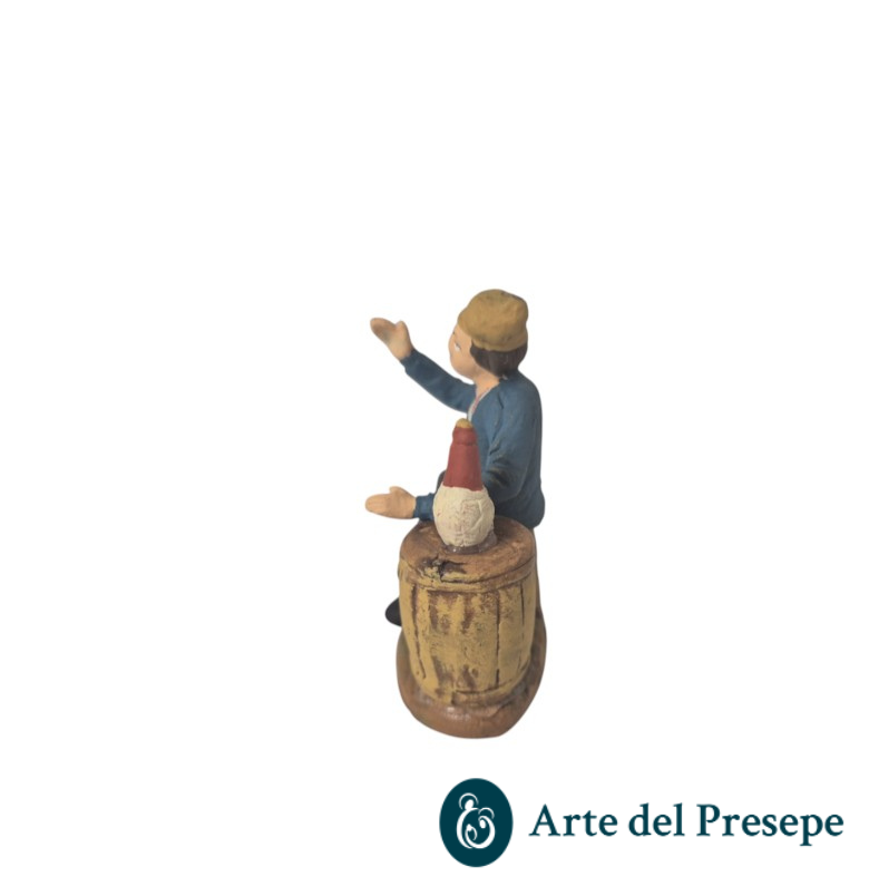 Bevitore in Terracotta da 7cm 164/26 - immagine 2