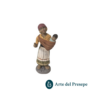 Zingara con bimbo in braccio in Terracotta da 7cm 165/26
