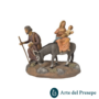 Fuga da Egitto in Terracotta da 10cm 168/26