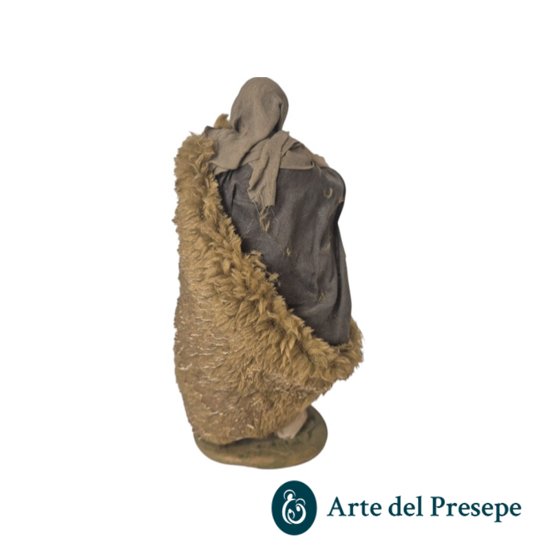 Pifferaio in Terracotta da 20cm 169/26 - immagine 3