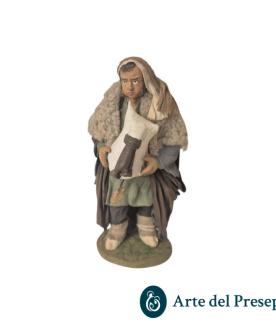 Zampognaro in Terracotta da 20cm 170/26