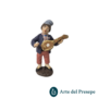 Musicista con mandolino in Terracotta da 7cm 175/26