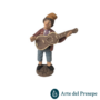 Musicista con chitarra in Terracotta da 7cm 176/26