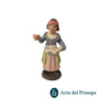 Donna con grembiule in mano in Terracotta da 7cm 178/26