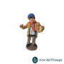 Uomo con formaggio in mano in Terracotta da 7cm 180/26