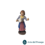 Donna con oca in braccio in Terracotta da 7cm 185/26
