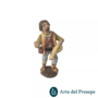 Uomo con pecora in mano in Terracotta da 7cm 199/26