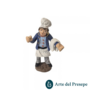 Cuoco con tovaglia in braccio in Terracotta da 7cm 202/26