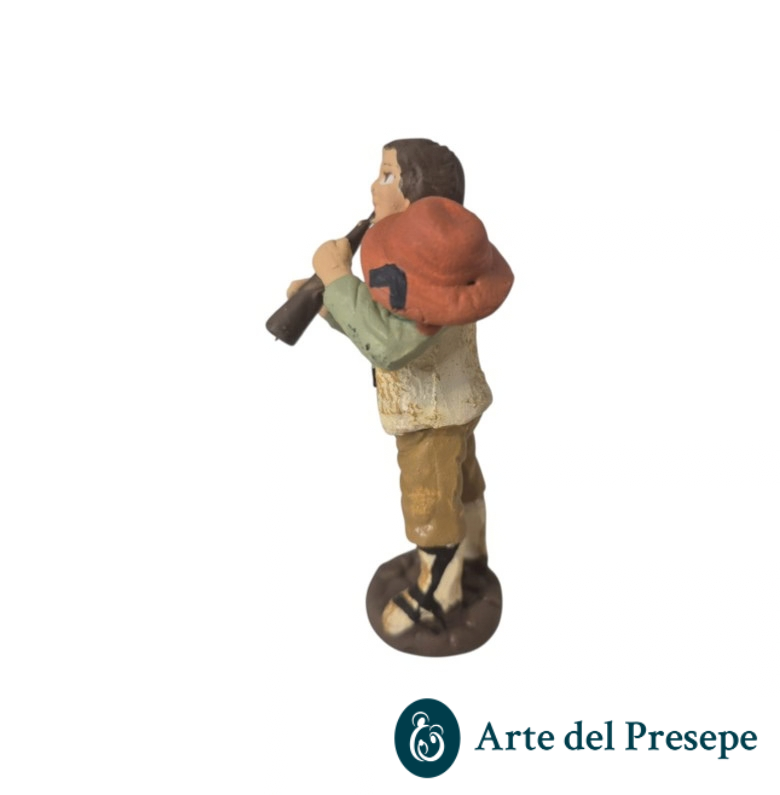 Pifferaio in Terracotta da 7cm 216/26 - immagine 4