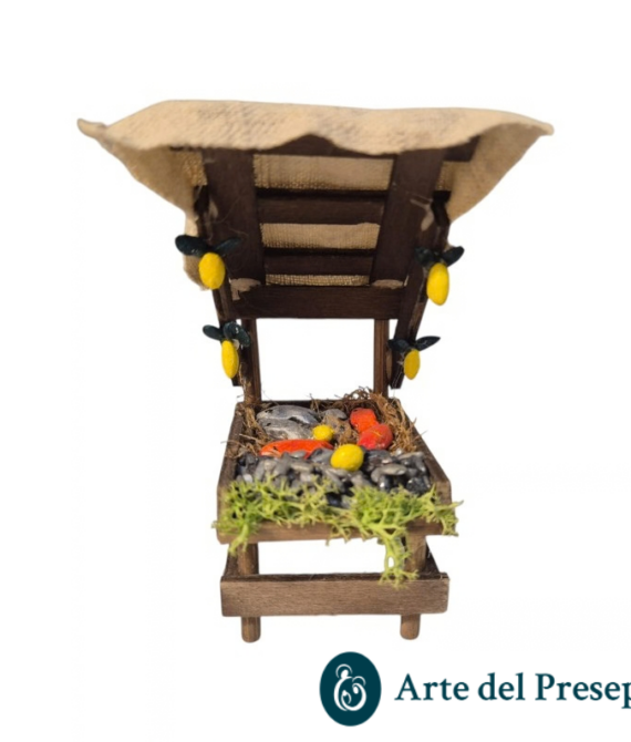Banchetto Pescivendolo per pastori trai 8 e i 11 cm 228/26