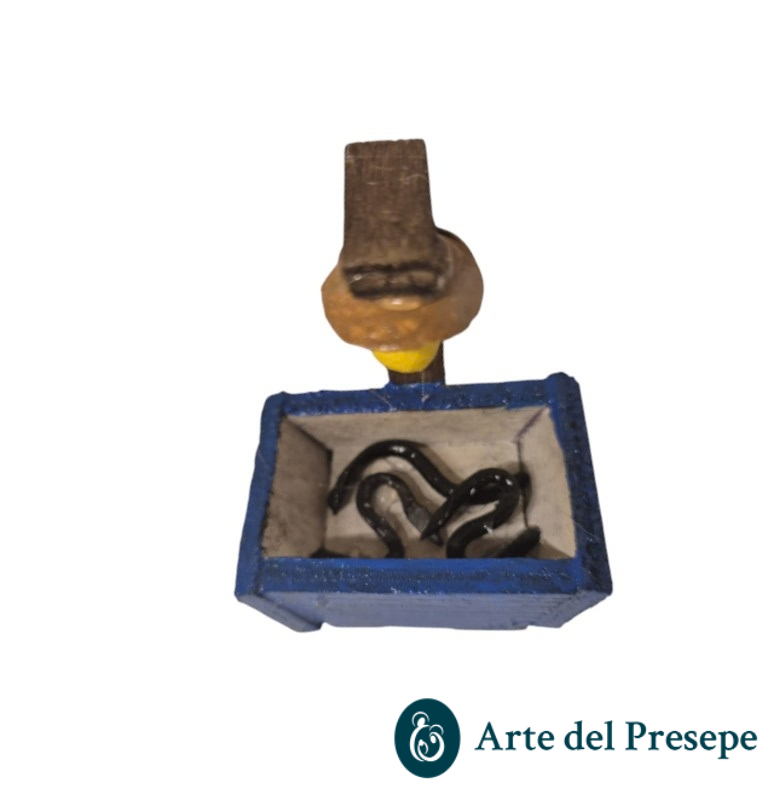 Banchetto con anguille per pastori trai 8 e 10cm 237/26
