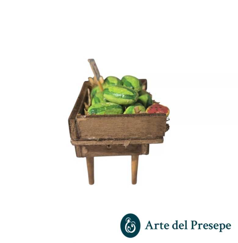 Banchetto con angurie per pastori trai 8 e i 10cm 243/26 - immagine 4