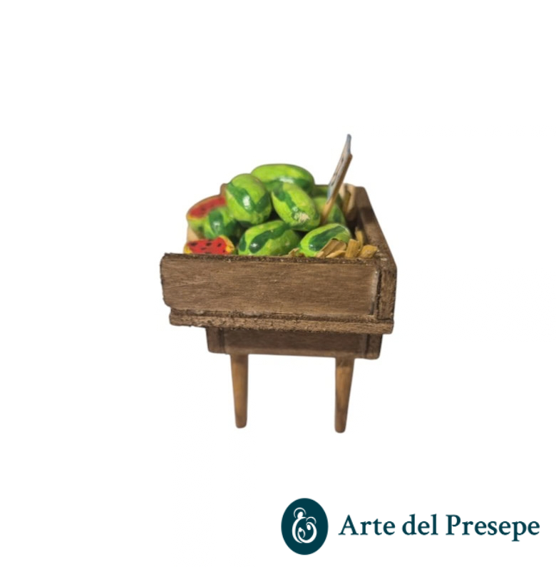 Banchetto con angurie per pastori trai 8 e i 10cm 243/26 - immagine 2