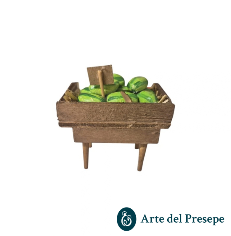 Banchetto con angurie per pastori trai 8 e i 10cm 243/26 - immagine 3