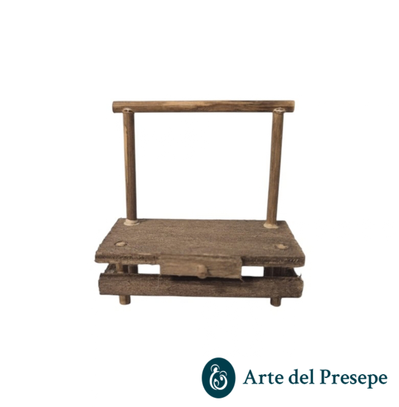 Banchetto vuoto per pastori dai 5 ai 7 cm 245/26