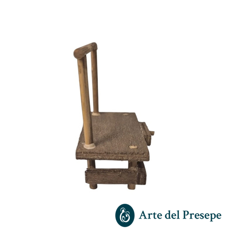 Banchetto vuoto per pastori dai 5 ai 7 cm 245/26 - immagine 4