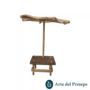 Banchetto vuoto con ombrellone per pastori trai 5 e i 8 cm 253/26