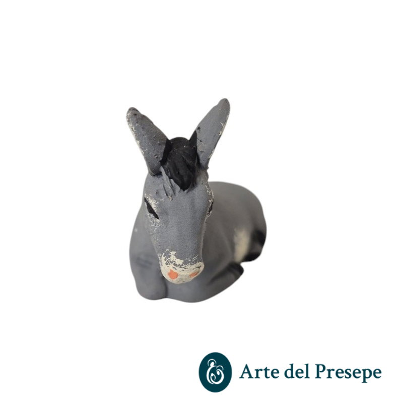 Asino in Terracotta da 10cm 256/26 - immagine 3