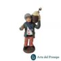Uomo con cesto in spalla in Terracotta da 7cm 259/26