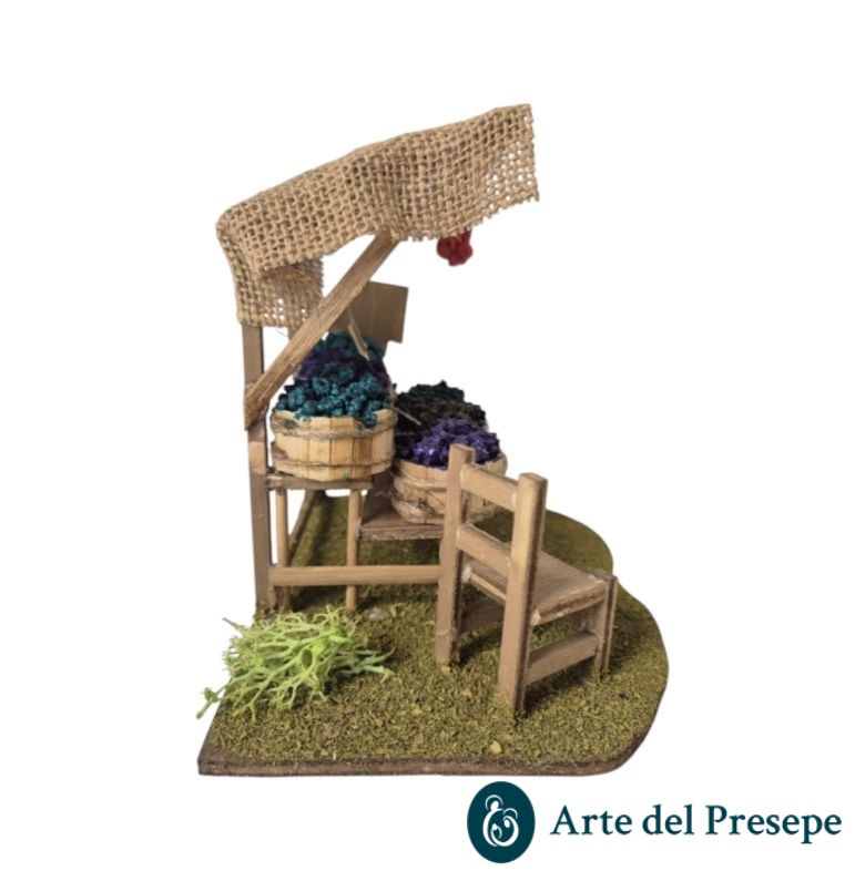 Scena venditore di olive per pastori trai 8 e i 10 cm 263/26 - immagine 4