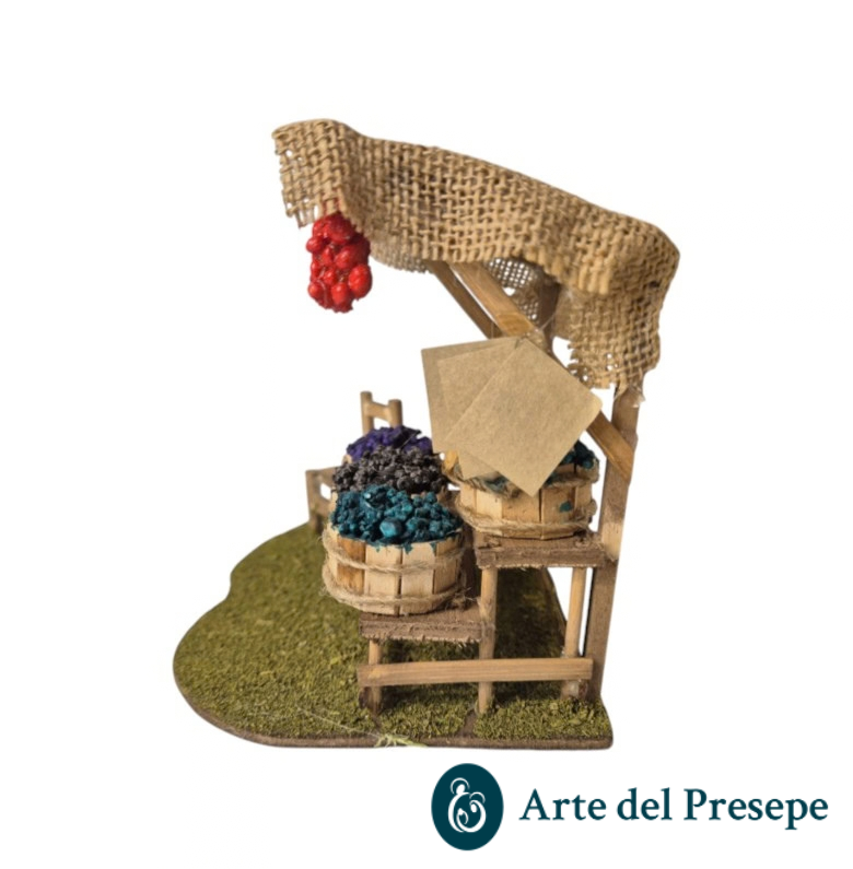 Scena venditore di olive per pastori trai 8 e i 10 cm 263/26 - immagine 2