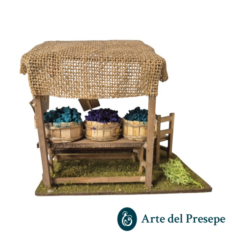 Scena venditore di olive per pastori trai 8 e i 10 cm 263/26 - immagine 3