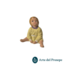 Bimbo seduto a terra in Terracotta per pastori trai 7 e i 10cm 265/26