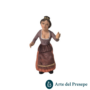Donna seduta in Terracotta da 10cm 269/26
