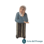 Donna affacciata al balcone da 10cm Euromarchi 272/26