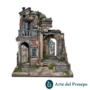 Rudere con balcone per pastori da 10/12/15 cm A/726