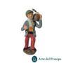 Uomo con cesta in spalla in Terracotta da 10cm 275/26