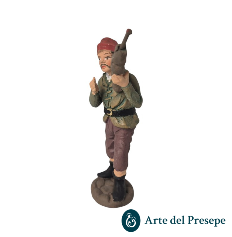 Cacciatore in Terracotta da 10cm 279/26 - immagine 2